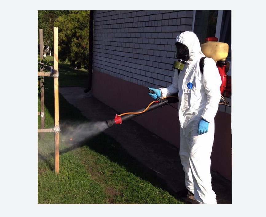 травля клещей на участке Битцевский парк метро Москвы